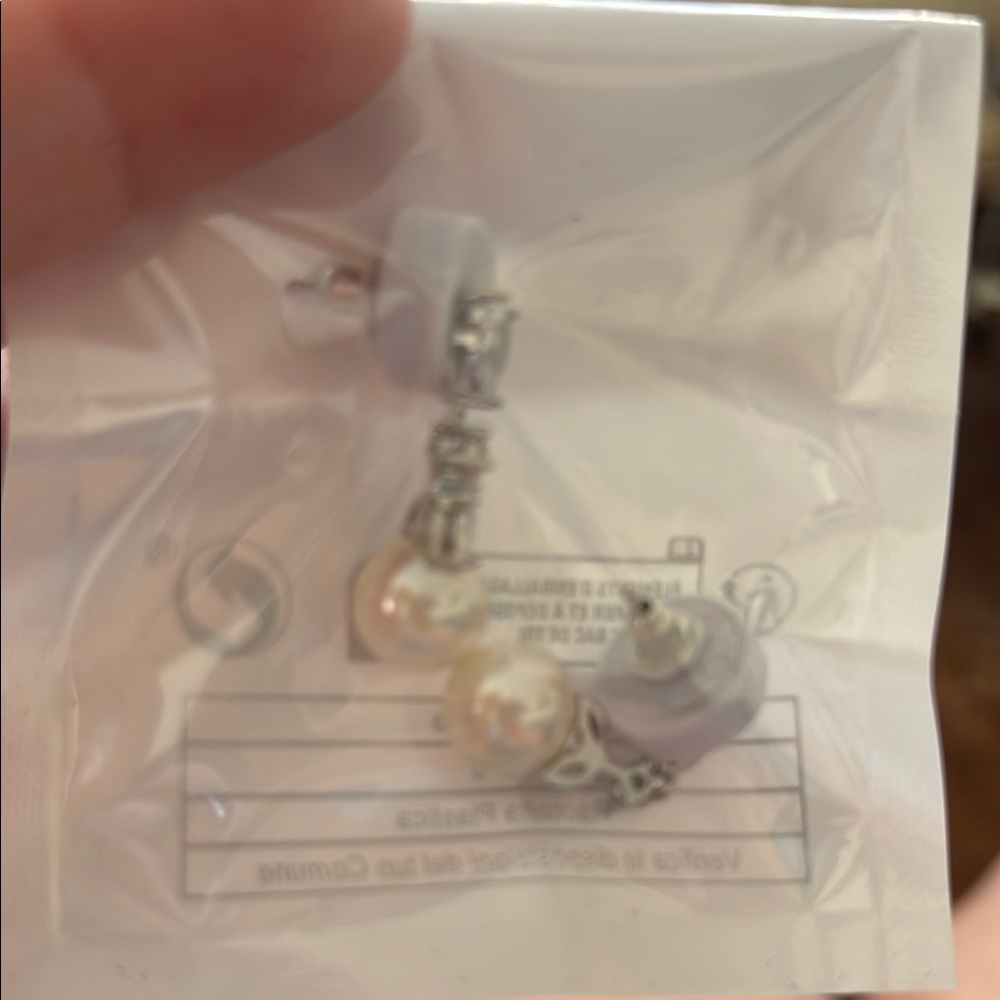 Elegant Pearl Drop Earrings
